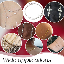 72Pcs 12 Styles Tibetan Style Alloy Links&nbsp;TIBE-PH0002-47