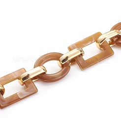 Handmade Acrylic Cable Chains&nbsp;AJEW-JB00902-03