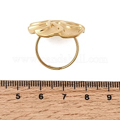 304 Stainless Steel Finger Rings for Women&nbsp;RJEW-A093-01G