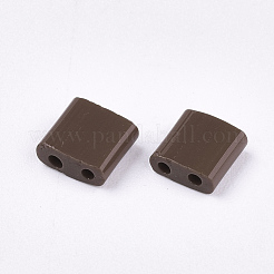 FGB 2-Hole Glass Seed Beads&nbsp;X-SEED-S031-L-046