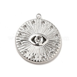 Tarnish Resistant 304 Stainless Steel Pendants Rhinestone Setting&nbsp;STAS-I197-022P