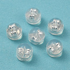Rack Plating Brass Ear Nuts&nbsp;FIND-G036-04S
