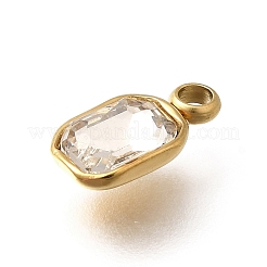 304 Stainless Steel Pendants&nbsp;STAS-Q346-03G-10