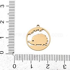 201 Stainless Steel Pendants&nbsp;STAS-Z155-07G