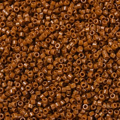 MIYUKIデリカビーズ  シリンダー  日本製シードビーズ  11/0  （db2109) duracoat染色不透明シエナ  1.3x1.6mm  穴：0.8mm  約2000PCS /ボトル  10 G /ボトル&nbsp;SEED-JP0008-DB2109
