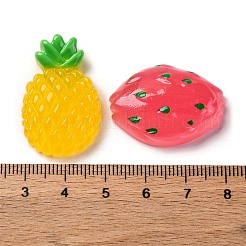 Luminous Opaque Resin Decoden Cabochons&nbsp;RESI-S07-08