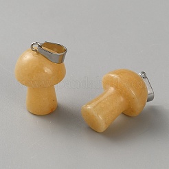 Natural Topaz Jade Pendants&nbsp;G-SZC0002-02P
