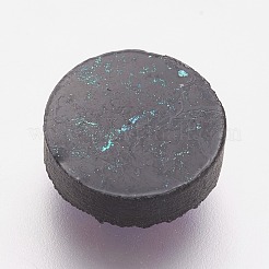 レジン模造ドゥルージークォーツカボション  フラットラウンド  ミックスカラー  10x3~4mm&nbsp;RESI-E013-03-10mm