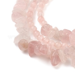 Three Loops Stretch Wrap Bracelets&nbsp;BJEW-JB05530-03