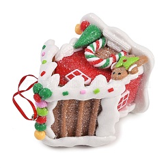 Christmas House PVC Pendant Decorations&nbsp;LS-HJEW-003-02B