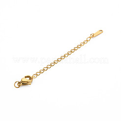 304 Stainless Steel Chain Extender&nbsp;STAS-N088-43G