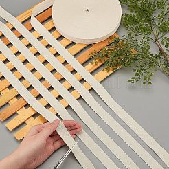 綿綿ツイルテープリボン  ヘリンボーンリボン  家の装飾のための  ギフトのラッピングと DIY 工芸品の装飾  アンティークホワイト  3/4