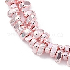 Baking Paint Electroplated Synthetic Non-magnetic Hematite Beads Strands&nbsp;G-H072-D01-01B
