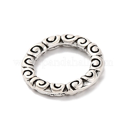Tibetan Style Alloy Linking Rings&nbsp;TIBE-M004-13AS-02