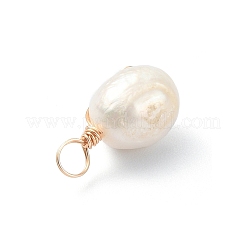 Grade AA Natural Cultured Freshwater Pearl Pendants&nbsp;PALLOY-JF02072