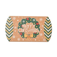 Christmas Theme Cardboard Candy Pillow Boxes&nbsp;CON-G017-02I