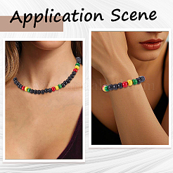 1000Pcs 4 Colors Dyed Natural Wood Beads&nbsp;COCO-SP0002-03