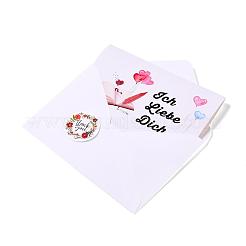 Rectangle Paper Greeting Cards&nbsp;DIY-F096-21