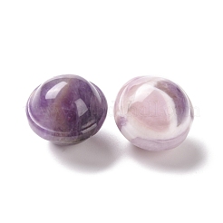 天然アメジストディスプレイ装飾  宝石の置物  惑星  20x18mm&nbsp;G-G861-01H