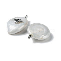 Natural Cultured Freshwater Pearl Pendants&nbsp;PEAR-F008-37P