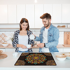 1Pc Cloth Induction Cooktop Protector Mats&nbsp;AJEW-GA0006-58C