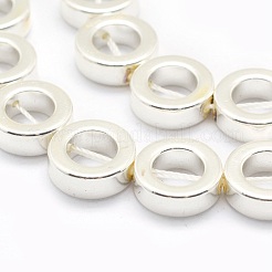 Electroplate Non-magnetic Synthetic Hematite Beads Strands&nbsp;G-L485-24-S