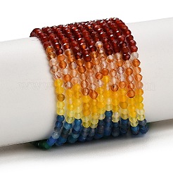 Gradient Color Natural Agate Beads Strands&nbsp;GG-CBA4399-A04-01B
