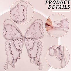 Ppolyester Thread Iron on/Sew On Patches&nbsp;PATC-WH20007-04C