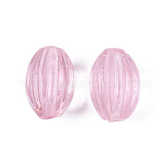Handmade Ribbed Lampwork Beads&nbsp;X-LAMP-N042-01