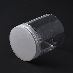 透明なプラスチック製のアクセサリーの瓶  ちょっとしたこだわりアイテム  ドライフルーツの梱包箱  コラム  透明  8.3x7x8.5cm&nbsp;CON-TAC0007-02