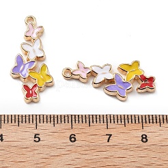 Alloy Enamel Pendants&nbsp;ENAM-S022-04B