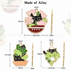 15Pcs 3 Styles Alloy Enamel Pendants&nbsp;ENAM-CJ0004-18