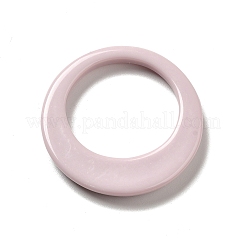 樹脂連結リング  丸いリング  ピンク  35x5mm  内径：24mm&nbsp;RESI-C028-01A