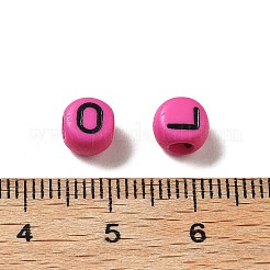 Opaque Acrylic Beads&nbsp;OACR-R005-02I