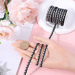 1Pc Sparkle Wavy Polyester Ribbons&nbsp;OCOR-GF0002-99E
