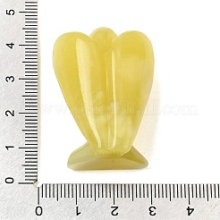 Natural Lemon Jade Angel Figurine&nbsp;DJEW-N006-01A-13