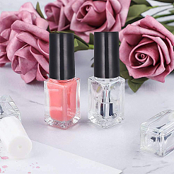 Transparent Glass Nail Polish Empty Bottle&nbsp;MRMJ-BC0001-47-5ml