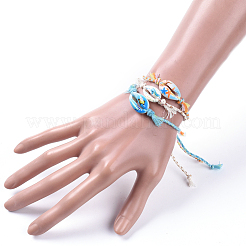 Adjustable Braided Bead Bracelets&nbsp;BJEW-JB05152