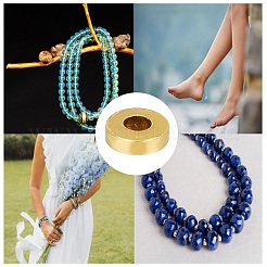300Pcs 6 Colors Tibetan Style Alloy Spacer Beads&nbsp;TIBEB-GO0001-02
