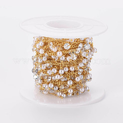 Handmade Brass Curb Chains&nbsp;CHC-S012-048