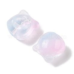Transparent Spray Paint Glass Beads&nbsp;GLAA-Z011-01J