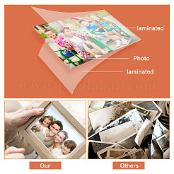 200 Sheets 5 Styles Laminating Pouch Film Photo Protecting Sheets&nbsp;AJEW-NB0005-85