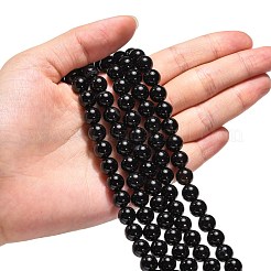 Natural Onyx Beads Strands&nbsp;G-G390-8mm-01