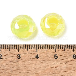Electroplate Transpant Resin European Beads&nbsp;RE-CBAFF00-02D
