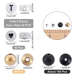 504Pcs Bead with Letter Kit for DIY Jewelry Making&nbsp;DIY-PH0005-52