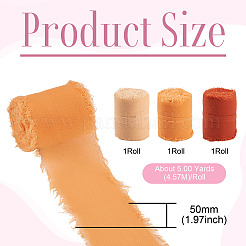 3 Rolls 3 Colors Polyester Ribbon&nbsp;OCOR-TA0003-28A