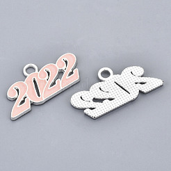 Alloy Enamel Pendants&nbsp;PALLOY-N160-001-04S-RS