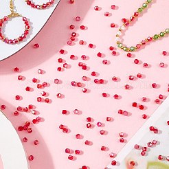 1000Pcs Faceted Bicone Glass Beads&nbsp;EGLA-SP0001-32B