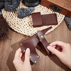 革製の斧の鞘  手斧カバープロテクター  キャンプ用品  サドルブラウン  153x107x37mm&nbsp;AJEW-WH0248-541