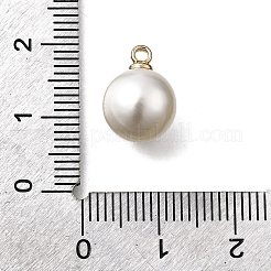 ABS Plastic Imitation Pearl Pendants&nbsp;FIND-H052-01F-01KCG